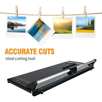 24 Inch Paper Trimmer Manual Precision Rotary Sharp Photo Paper Cutter Rotary • $83.78