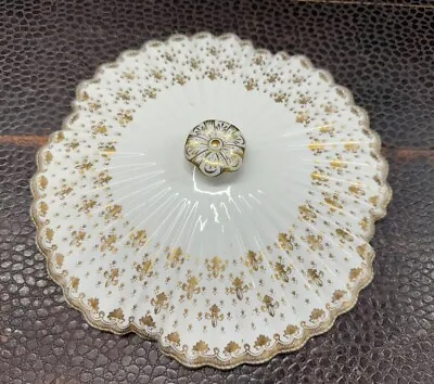 Spode Fleur De Lys Vegetable Serving Tureen Dish Lid Gold Design • £16.75