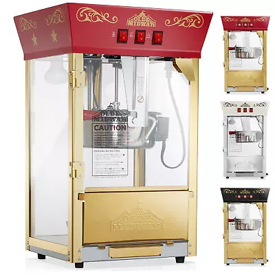 Movie Theater Popcorn Machine W/ 8 Oz Kettle Vintage Countertop Popper • $169.99