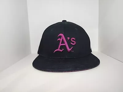 OAKLAND A’s Men’s Pride Cap Strapback Black Hat  • $15