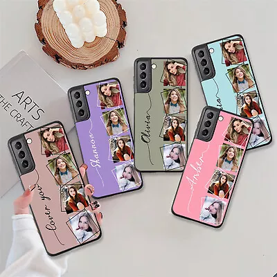 Case For Samsung Galaxy S23 A15 A54 A05s Personalised Photo Silicone Phone Cover • £6.83