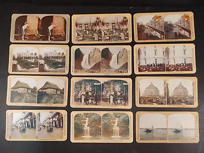 Vintage Assortment Lot #1 Stereoview Cards • $12