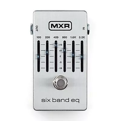 MXR M109S 6-Band Graphic EQ Guitar Bass Effects True Bypass Pedal Stompbox • $119.99