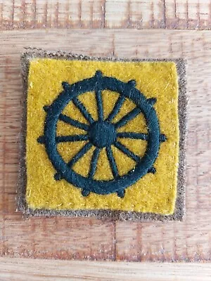 £6 • Buy British Army Ww2 11th Indian Infantry Division Cloth Formation Patch Badge