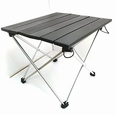 £14.99 • Buy EDEUOEY Aluminium Folding Camping Backpacking Table Black