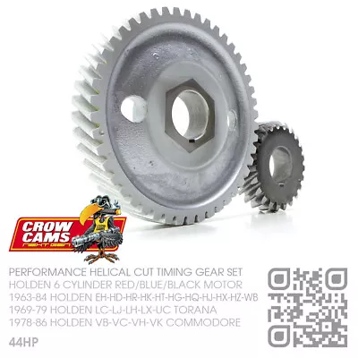 Crow Cams Timing Gears 6 Cyl 173-186-202 Motor [holden Hk-ht-hg-hq-hj-hx-hz-wb] • $268.77