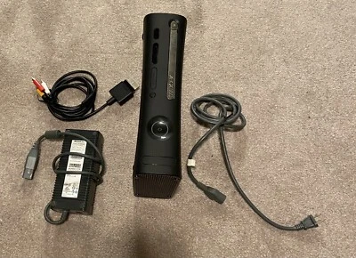 $39.98 • Buy Microsoft Xbox 360 Elite 120GB Power Cable And Av. Game Included.