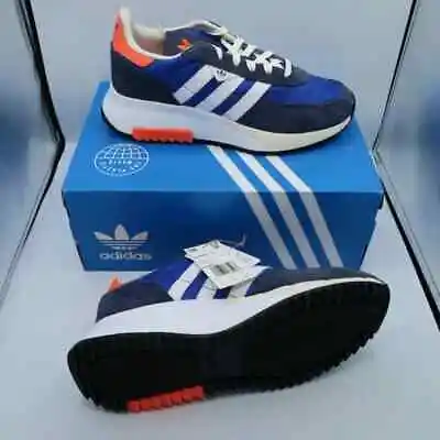 Adidas Originals Retropy F2 Blue White Orange GX4637 Men Size 8-13 New Trainer • $57.88