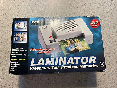 $22 • Buy TDE Systems HL-406 4x6 Laminator Perfect For IDs, Badges, Works Tested