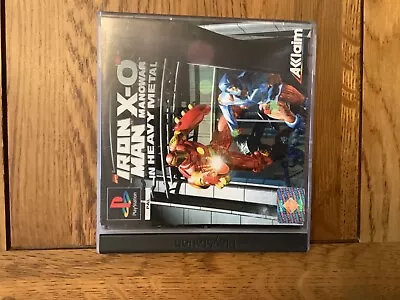 Iron Man X-O Manowar In Heavy Metal - Sony PlayStation PS1 Game - Complete • £45