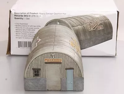 Menards 279-7849 O Moe's Garage Quonset Hut Assembled LN/Box • $49.99