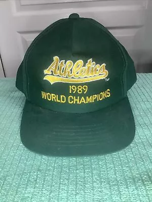 Oakland Athletics A's 1989 World Champions Snapback Cap Hat Sport Specialties • $25