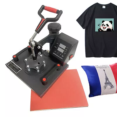 Digital Heat Press Machine 30 X 23cm T Shirt Transfer Sublimation Printer Heat • $148.39