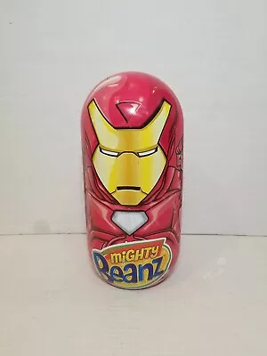 Mighty Beanz Case Beanz IRON MAN Collectible Tin Carry Case Lot 36 Beans • $39.98