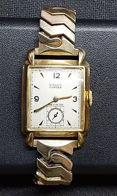 Vintage 1948 GRUEN Curvex Precision 'Captain' Watch • $299.99