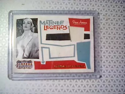 2011 Americana Matinee Legends #20 CAROLE LOMBARD Silent Screen /499  AA6 • $18.88