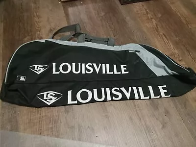LOUISVILLE SLUGGER Bat Bag Personal Baseball / Softball Equipment Tote - Black • $13.50