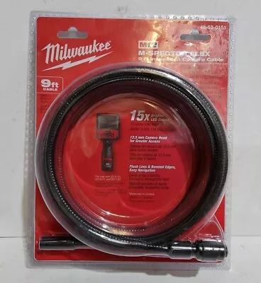 Milwaukee 48-53-0151 M-Spector Flex 9 Ft. Inspection Camera Cable • $199.99