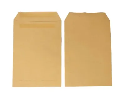 £0.99 • Buy C5 Envelopes Manilla Plain/No Window Self Seal Office A5 Brown Envelope
