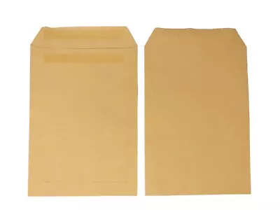 £0.99 • Buy C5 Envelopes Manilla Plain/No Window Self Seal Office A5 Brown Envelope