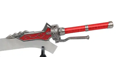 S0567 Anime Game Devil May Cry Iv 4 Red Queen Sword Of Nero W/ Wood Stand 50.2  • $129.51