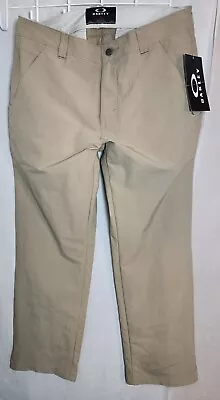 Oakley Men's Take Pro Beige Golf Pants 36 X30  New With Tags  • $26