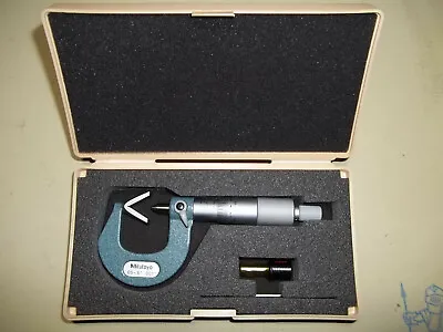 $195 • Buy Mitutoyo V Anvil Micrometer 114-163