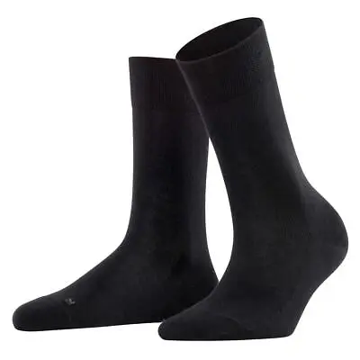 Falke London Sensitive Non Constricting Soft Top Ladies Cotton Socks • £15