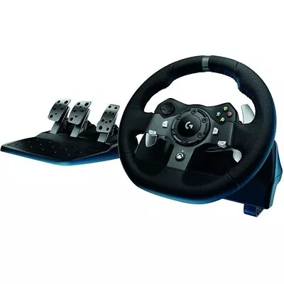 Logitech G920 Driving Force Wheel For Xbox One & PC - In Stock • $309