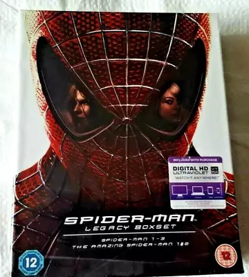 Spider-Man Legacy Collection [Limited Edition ] [Blu-ray] [2017] Tobey Maguire  • £89.99