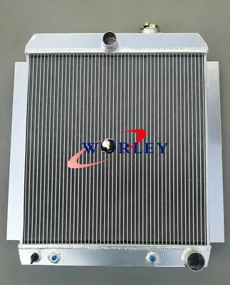 Aluminum Radiator For CHEVY TRUCK PICKUP AT/MT 1948-1954 48 49 50 51 52 53 54 • $190