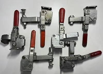 Toggle Locking Clamp DESTACO Vertical Up To 1200 Lbs Max.  Hold Down Clamps Lot • $121.99