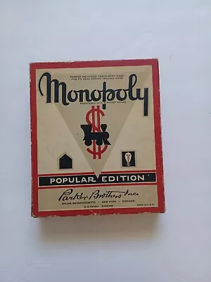 Vintage Monopoly Replacements Parts 1936 Patented Wooden Game Pieces • $20