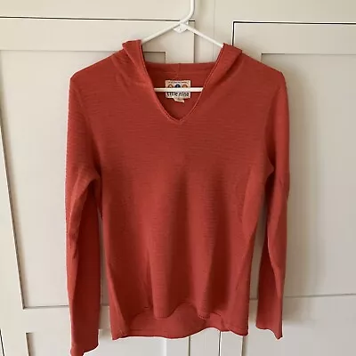 Title Nine Hoodie Sweater Size M Orange • $19.90