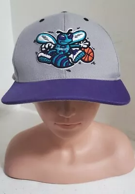 Mitchell And Ness NBA Charlotte Hornets Hat Hardwood Classics Snapback  • $18