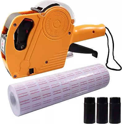 EOS MX-5500 Price Tag Labeler With 5000 Labels And Ink Roller - YELLOW • $8.19