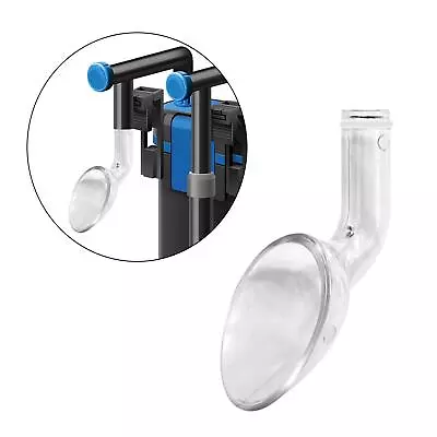 Aquarium Lily Pipe Water Outlet Transparent Lily Pipe Outflow For Planted Fish • £5.83