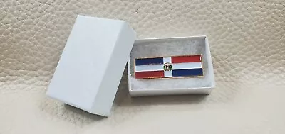 Dominican Republic Flag Enamel Lapel Pin • $10