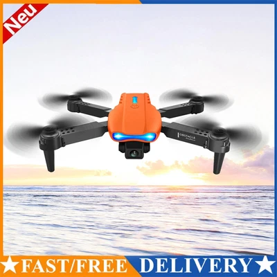 $35.58 • Buy Aeroplane USB Charging FPV Drones For Boys Girls (Orange 2Battery 2 Camera)