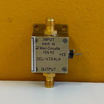 Mini-Circuits ZEL-1724LN 1700-2400 MHz 20dB Gain SMA Low Noise Amplifier New! • $74.25