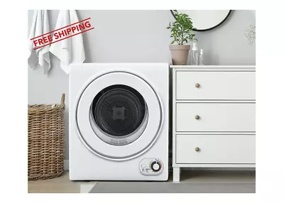 Electric Laundry Clothes Dryer Machine Portable Auto Shut-Off 1.6 Cu Ft 850W • $217.53