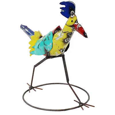 Ace The Roadrunner Indoor/Outdoor Metal Yard Art Statue - 12 In By Sunnydaze • $54.95