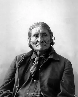 Native American Apache Indian Leader Portrait Geronimo 10x8 Photo Print Picture • £4.50