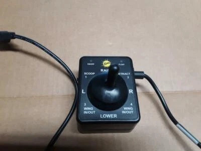 $350 • Buy Working Fisher Fleet Flex Joystick Controller Snow Plow 49900 XLS Xtreme V XV2