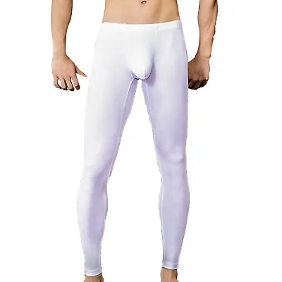 Mens Compression Base Layer Gym Sports Pants Leggings Tight Running Bottoms • $10.55