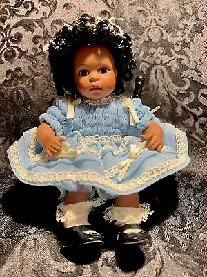 Marie Osmond Tiny Tots Porcelain Doll Baby #2034 “Debra” Used • $19.99