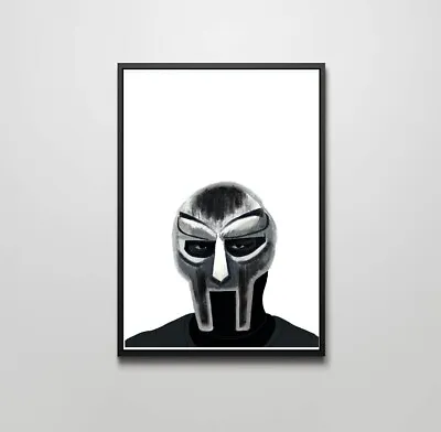 MF Doom Premium Print Wall Art. Hip-hop Poster Original Artwork.  • $25.60