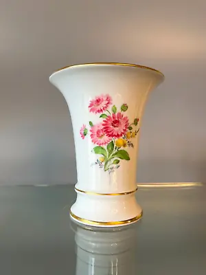  Meissen Porcelain Hand Painted Trumpet Vase • $78