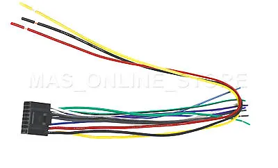 Wire Harness For Kenwood Kdc-x889 Kdcx889 *pay Today Ships Today* • $7.63