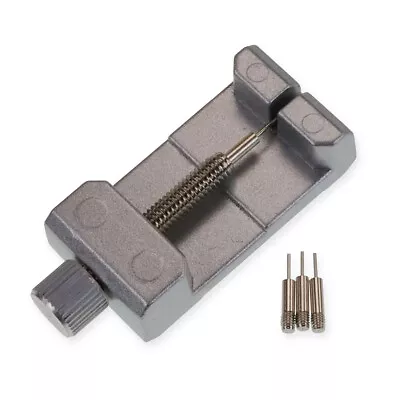 Link Pin Remover Metal Adjustable Watch Band Strap Bracelet Repair Tool Adjuster • £3.95